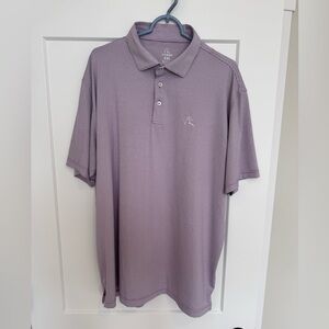 COPY - Men’s Rhoback PinStripe Polo - XXL - Lavender/White